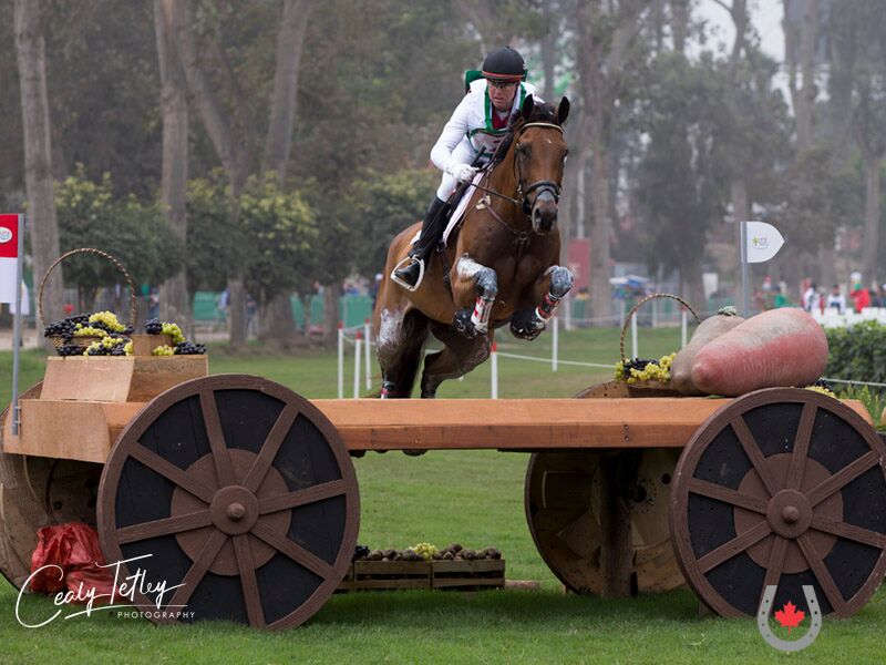 Canadian Eventing Team Knocking at Podium Door After Cross-Country at Lima 2019 Pan Am Games